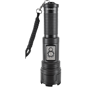 Linterna LED COB 30W con baliza LED Multicolor modelo ROAD
