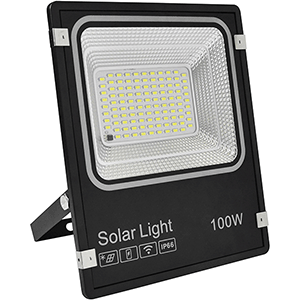 Proyector LED solar ABS 100W 6000ºK